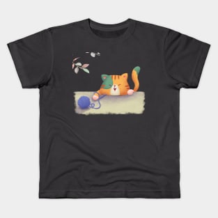 Naughty Cat Kids T-Shirt